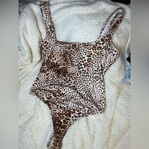 Cheetah body suit